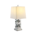 Noralie - 30" Table Lamp - Mirrored & Faux Diamonds