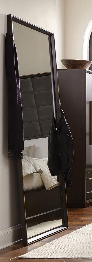 Durango - Standing Floor Mirror - Smoked Peppercorn