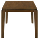 Almonte - Rectangular Wood Dining Table - Dark Brown
