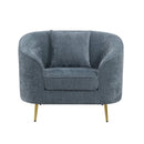 Nakendra - Chair With Pillow - Cobalt Blue Chenille