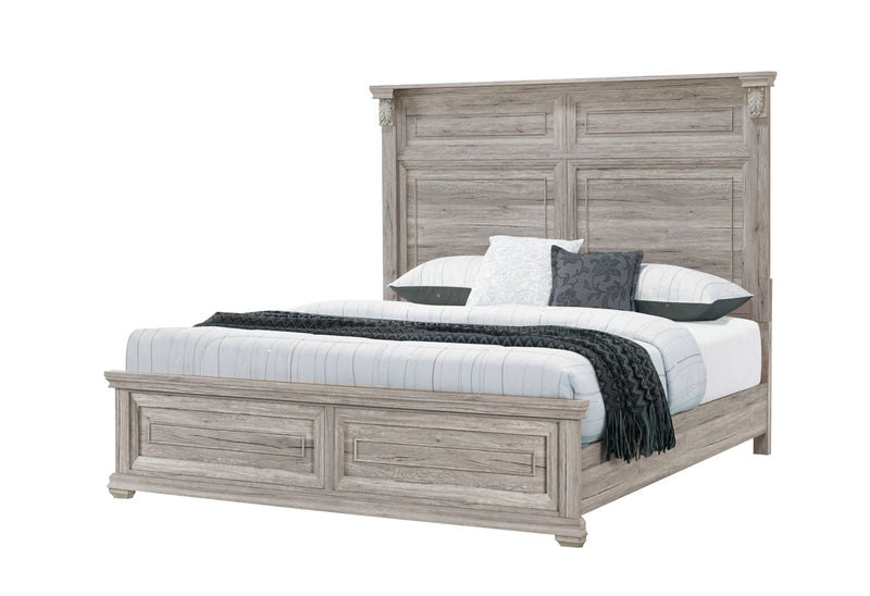 Tatum - 5 Piece Queen Bedroom Set Without Storage - Natural