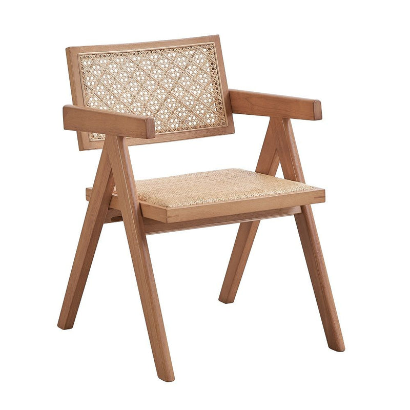 Velentina - Arm Chair (Set of 2) - Rattan & Natural