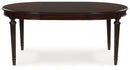 Lavinton - Oval Dining Room Extension Table - Brown