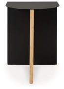 Ladgate - Accent Table - Black / Natural