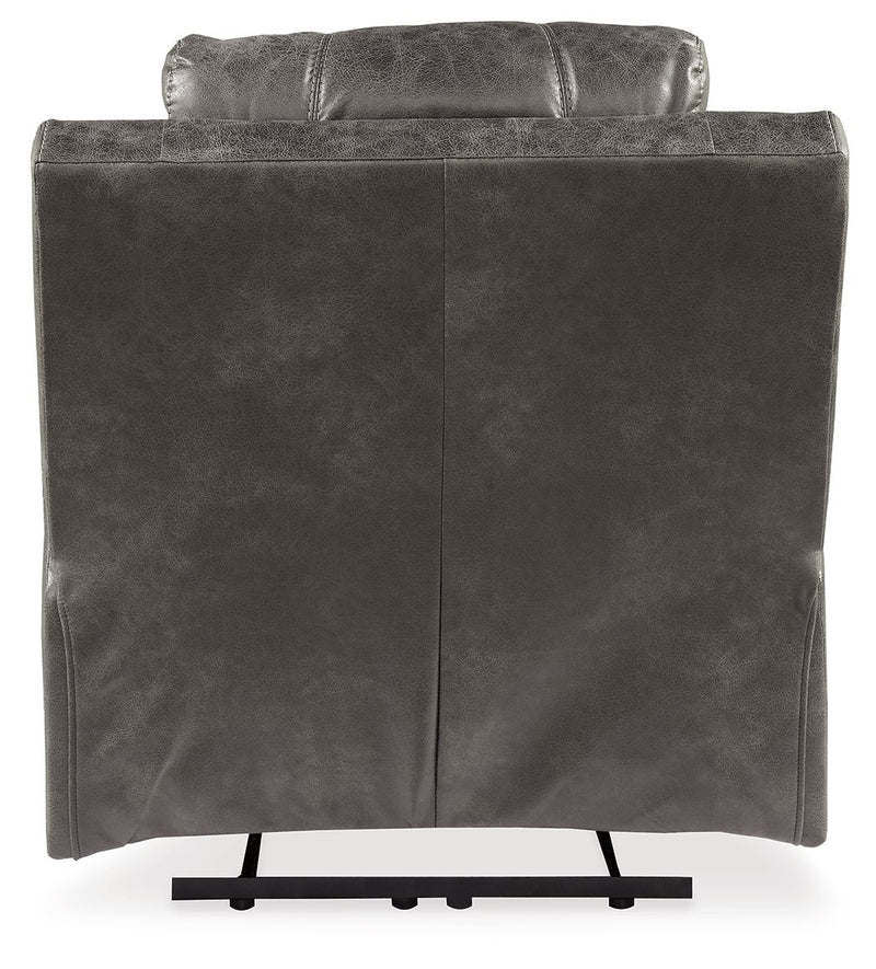 Erlangen - Dark Gray - Pwr Recliner/Adj Headrest