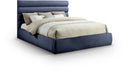 Adam - Chenille Fabric Bed With 52" Headboard
