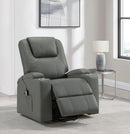 Armstrong - Upholstered Power Lift Massage Recliner