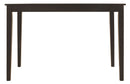 Kimonte - Rectangular Dining Room Table - Dark Brown
