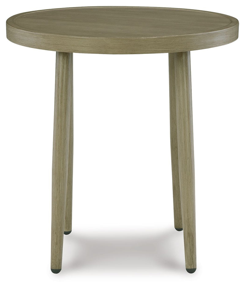 Swiss Valley - Beige - Round End Table