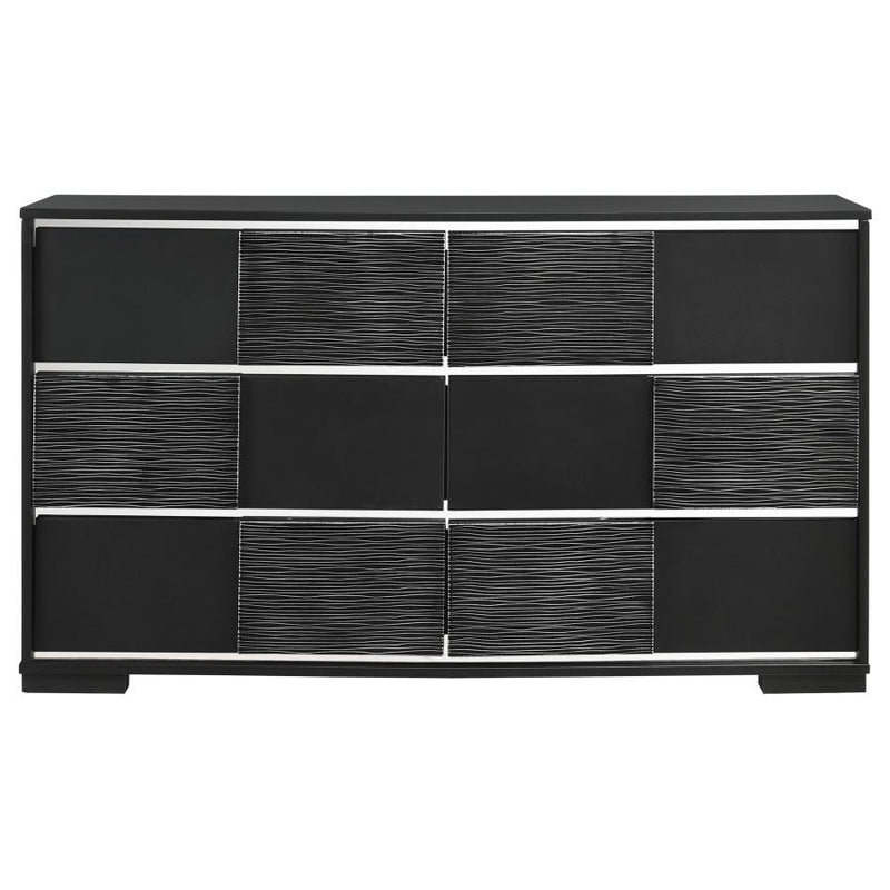 Blacktoft - 6-Drawer Dresser - Black