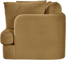Hammond - Velvet Performance Fabric Upholstered 2 Piece Loveseat