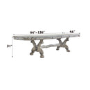 Dresden - Dining Table - Vintage Bone White