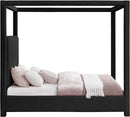 Eden - Boucle Fabric Upholstered Bed