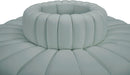 Arc - Faux Leather 8 Piece Round Modular Sofa