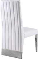 Porsha - Dining Chair (Set of 2) - Chrome Base
