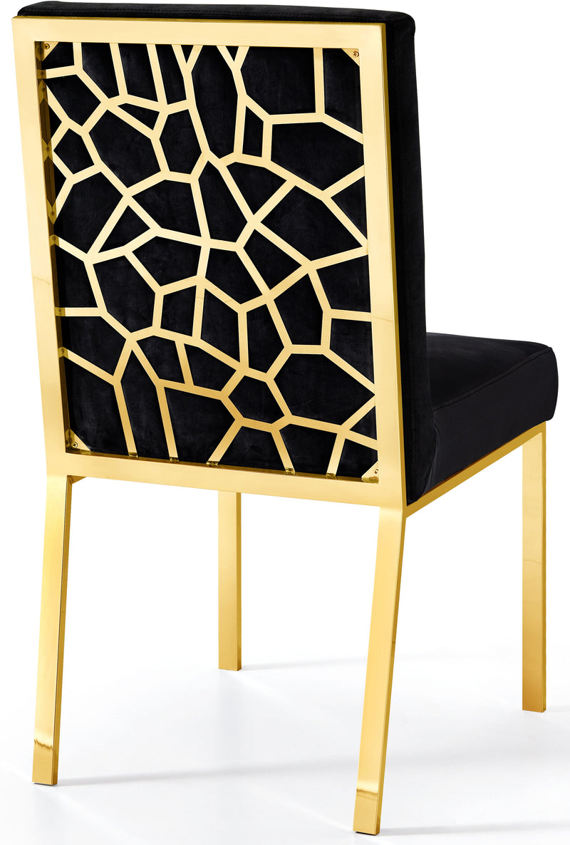 Opal - Dining Chair with Gold Legs (Set of 2)