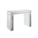 Nysa - 31" Vanity Desk - Mirrored & Faux Crystals
