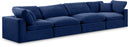 Comfy - Velvet Modular Sofa 4 Seats