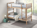 Dakota - Wood Twin Over Twin Bunk Bed - Natural