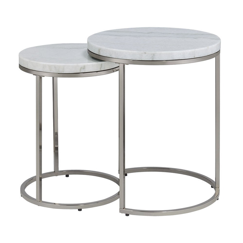 Zaidee - Nesting Table Set - Nickel