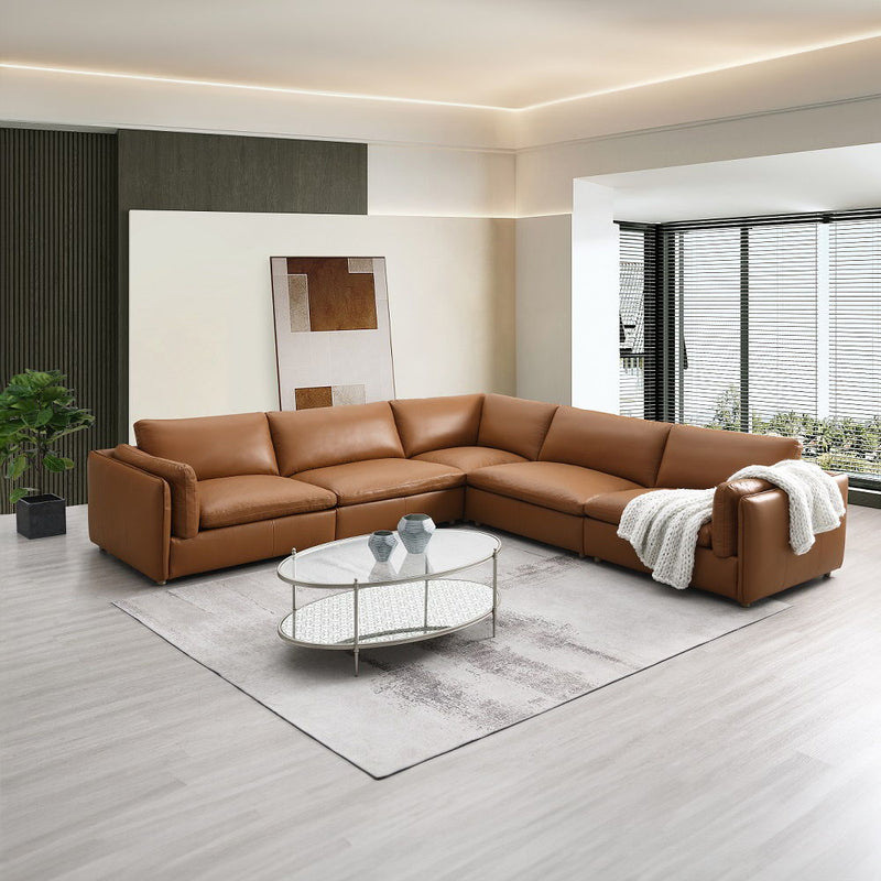 Brighton - Sectional Sofa - Brown