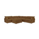 Caplan - 6 Piece Modular Sectional With Ottoman