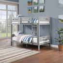 Edah - Twin Over Twin Bunk Bed - Gray