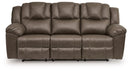 Lowilla - Reclining Sofa - Driftwood