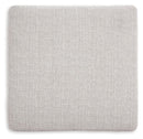 Koralynn - Oversized Accent Ottoman - Stone