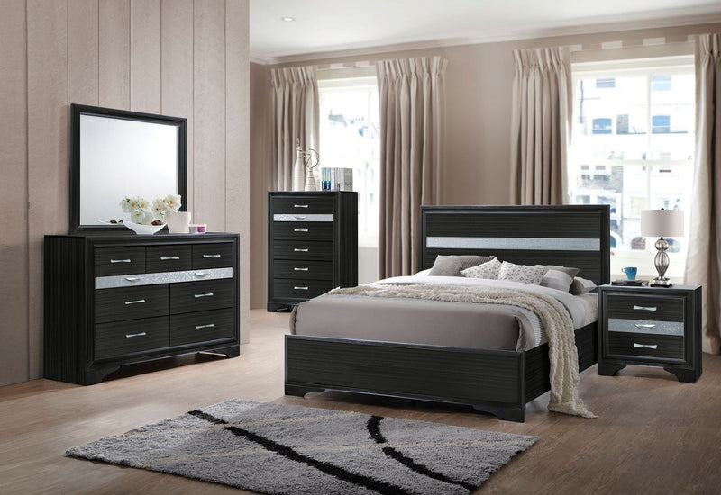 Naima - Contemporary - Bed