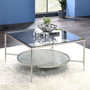 Adelrik - Coffee Table - Glass & Chrome