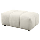 Loanna - Ottoman - Beige Linen