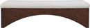 Lawson - Bench With Brown Base