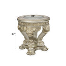 Danae - End Table - Champagne & Gold