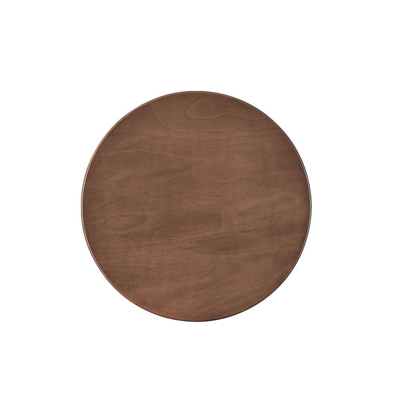 Ferris - Round Dining Table - Brown Finish