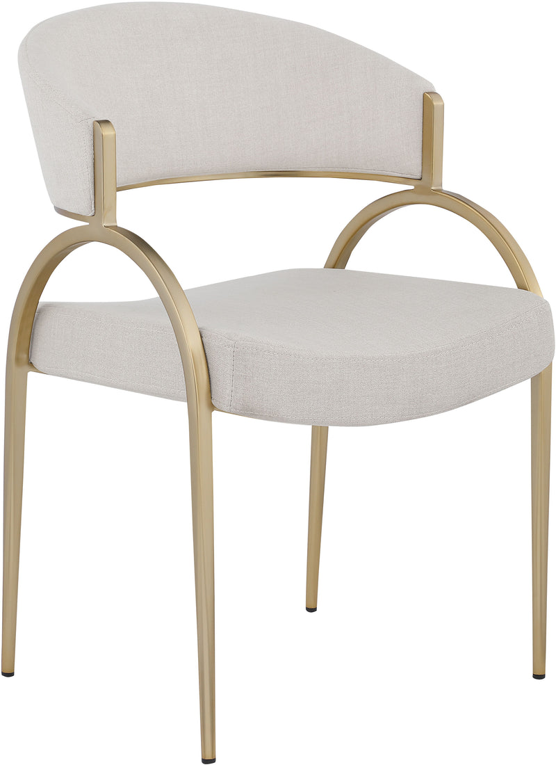 Privet - Dining Chair Set - Gold Base