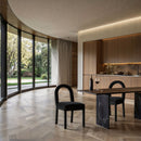 Conrad - Velvet Dining Chair With Black Legs