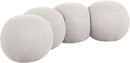 Apollo - Boucle Fabric Bench