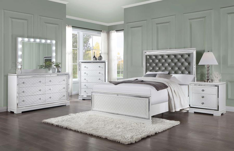 Eleanor - Rectangular 6-drawer Dresser With Mirror