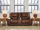 DeepWakes - Power Reclining Loveseat / Console / Adjustable Headrest