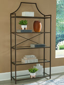 Bernonly - Bookcase - Antique Bronze Finish