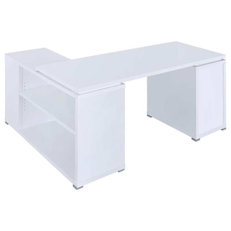 Yvette - 3-Drawer L-Shape Computer Desk