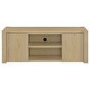 Laurelton - 60" 2-Door TV Stand Media Console - Light Oak