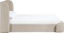 Warby - Vegan Leather Upholstered Bed