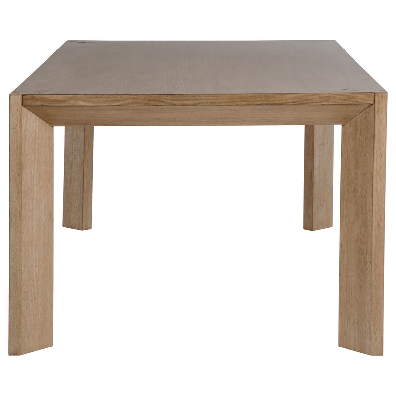 Bruner - Rectangular Wood Dining Table - Natural Brown