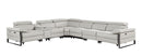 1246 - 7-Piece L-Shaped Modular Power Reclining Sectional With 4 Power Recliners And Power Headrests