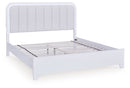 Jarlee - Upholstered Panel Bed