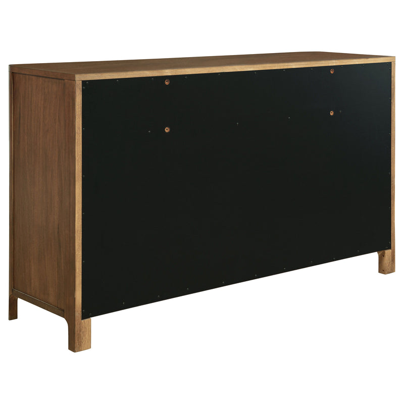 Maderia - 8-Drawer Dresser Cabinet - Walnut