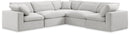 Comfy - 5 Piece Velvet Modular Corner Sectional