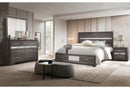 Seville - 5 Piece Queen Bedroom Set - Dark Gray